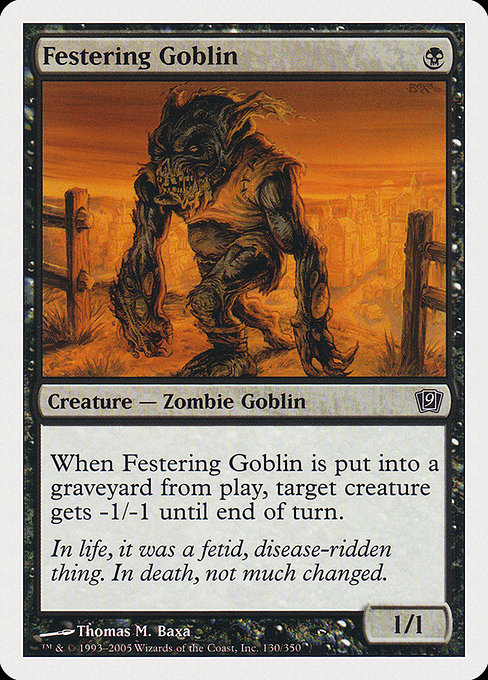 Festering Goblin [Ninth Edition - 130]