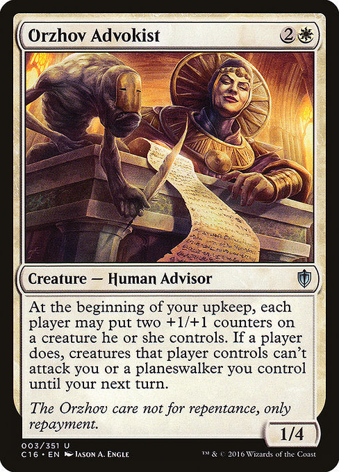 Orzhov Advokist [Commander 2016 - 3]