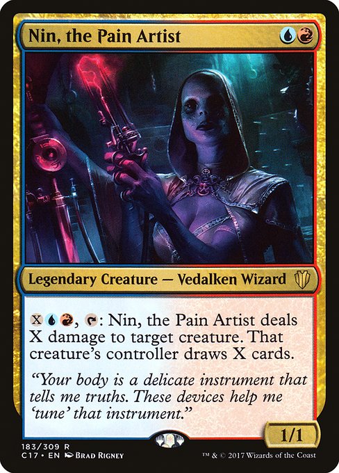 Nin, the Pain Artist [Commander 2017 - 183]