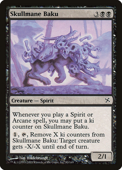 Skullmane Baku [Betrayers of Kamigawa - 83]