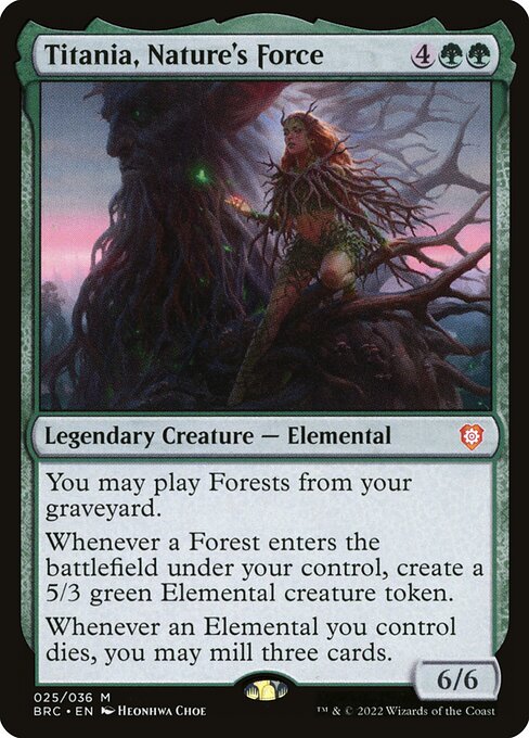 Titania, Nature's Force [The Brothers' War Commander - 25]