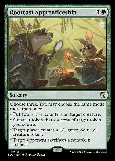 Rootcast Apprenticeship [Bloomburrow Commander - 32]