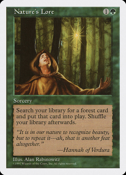 Nature's Lore [Fifth Edition - 316]