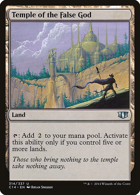 Temple of the False God [Commander 2014 - 314]