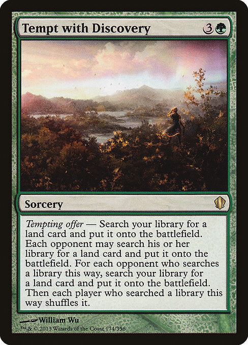 Tempt with Discovery [Commander 2013 - 174]