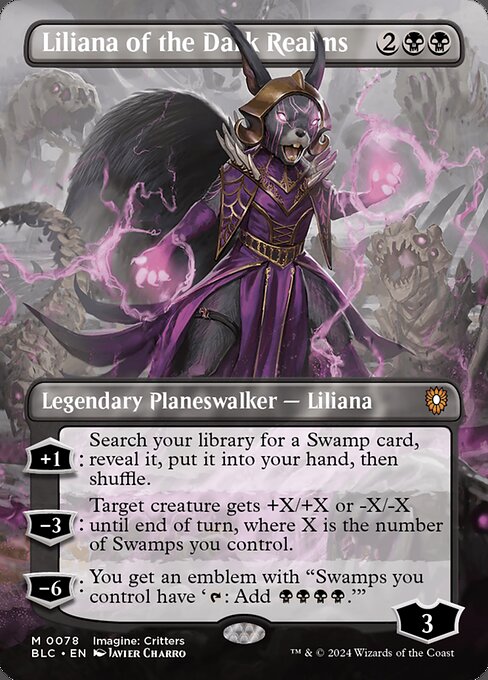Liliana of the Dark Realms [Bloomburrow Commander - 78]