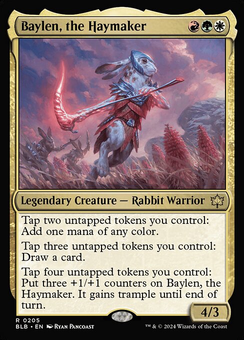 Baylen, the Haymaker [Bloomburrow - 205]