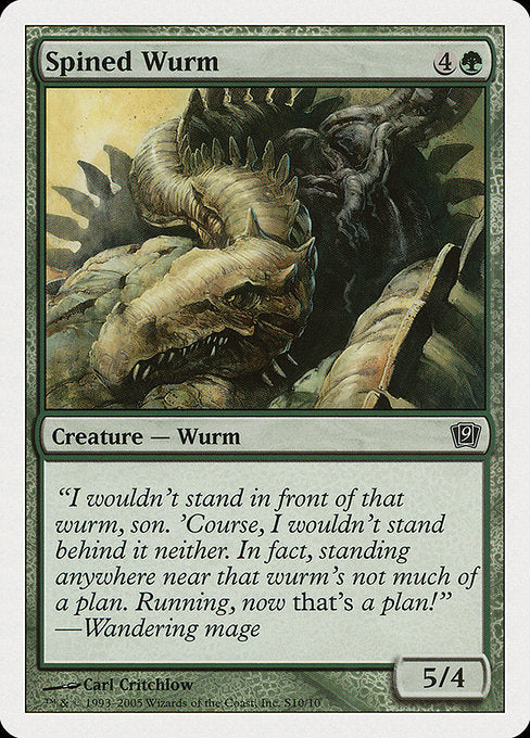 Spined Wurm [Ninth Edition - S10]