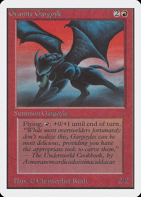 Granite Gargoyle [Unlimited Edition - 156]