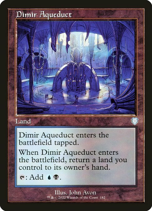 Dimir Aqueduct [The Brothers' War Commander - 182]