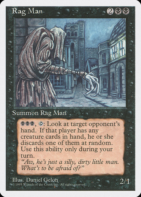 Rag Man [Fourth Edition - 155]