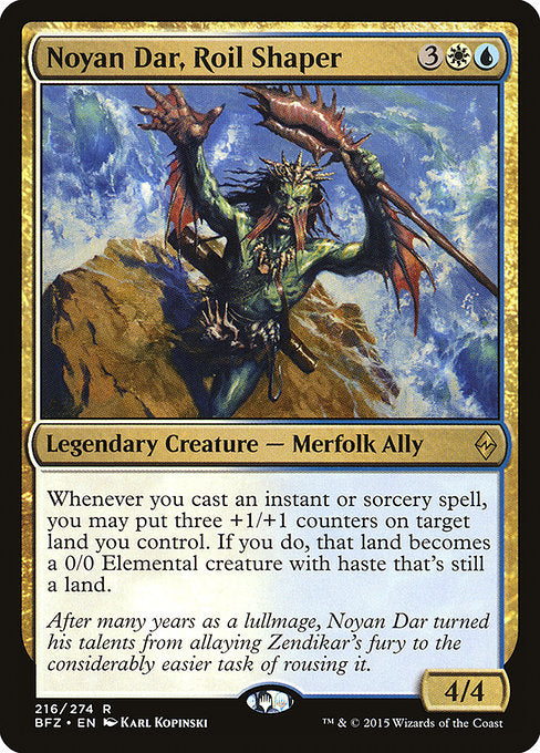 Noyan Dar, Roil Shaper [Battle for Zendikar - 216]