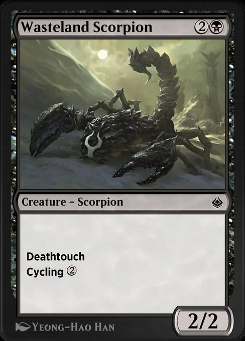 Wasteland Scorpion [Amonkhet Remastered - 135]