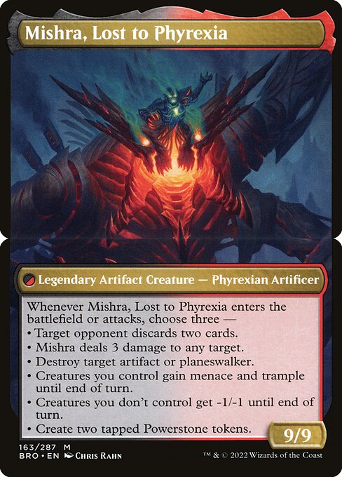 Mishra, Lost to Phyrexia [The Brothers' War - 163b]