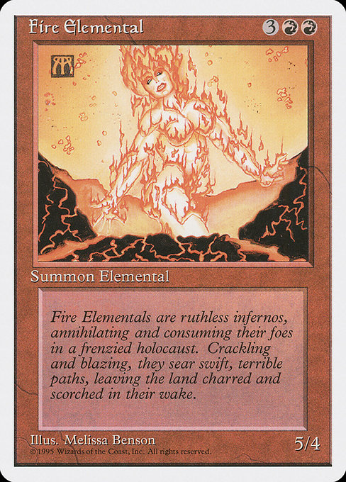Fire Elemental [Fourth Edition - 191]