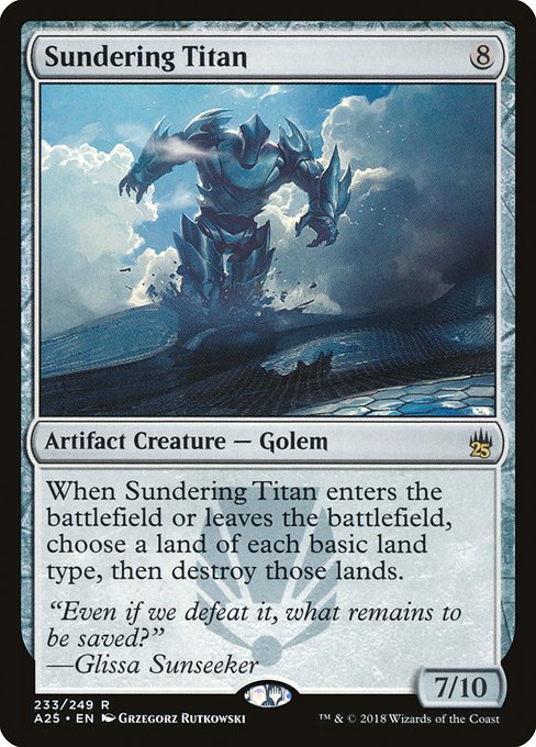 Sundering Titan [Masters 25 - 233]