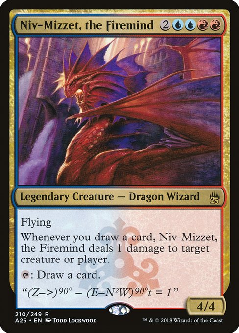 Niv-Mizzet, the Firemind [Masters 25 - 210]