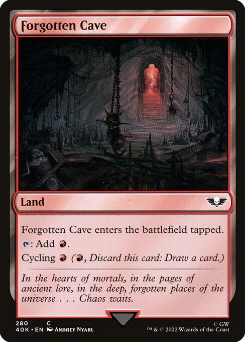 Forgotten Cave [Warhammer 40,000 Commander - 280]