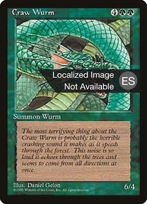 Craw Wurm [Fourth Edition Foreign Black Border - 238]