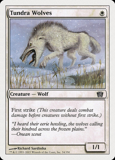 Tundra Wolves [Eighth Edition - 54]