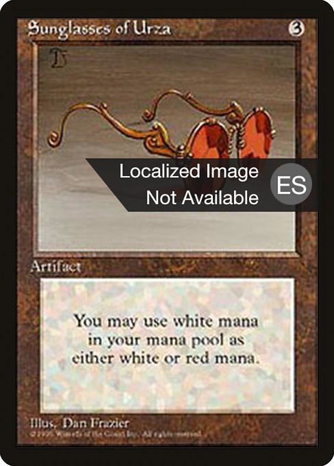 Sunglasses of Urza [Fourth Edition Foreign Black Border - 347]