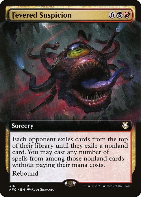 Fevered Suspicion [Forgotten Realms Commander - 316]