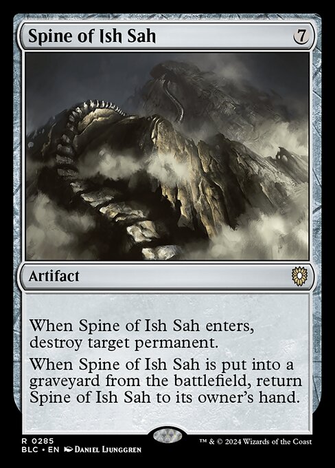 Spine of Ish Sah [Bloomburrow Commander - 285]