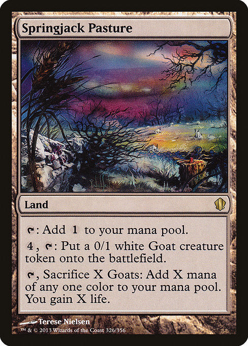 Springjack Pasture [Commander 2013 - 326]