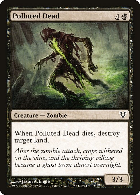 Polluted Dead [Avacyn Restored - 116]