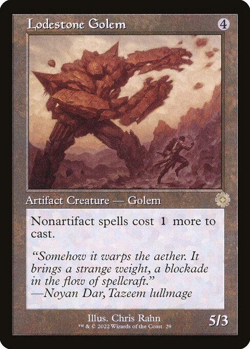 Lodestone Golem [The Brothers' War Retro Artifacts - 29]