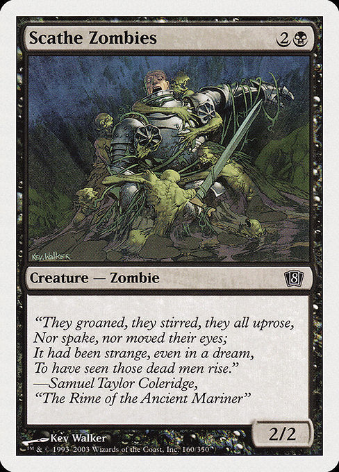 Scathe Zombies [Eighth Edition - 160]