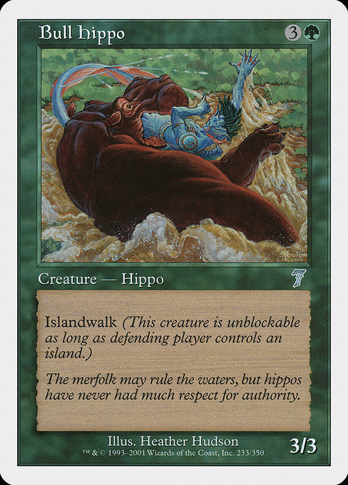 Bull Hippo [Seventh Edition - 233]