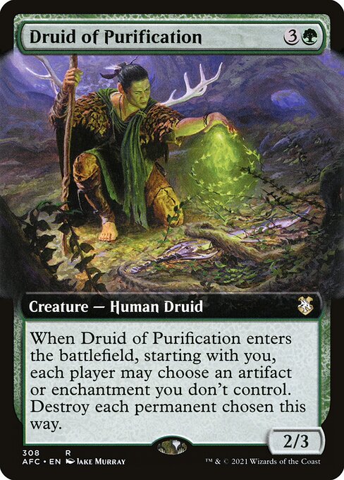 Druid of Purification [Forgotten Realms Commander - 308]