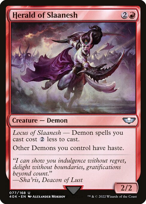 Herald of Slaanesh [Warhammer 40,000 Commander - 77]