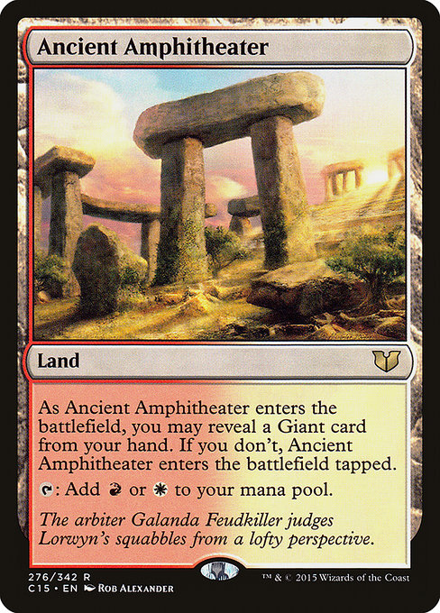 Ancient Amphitheater [Commander 2015 - 276]