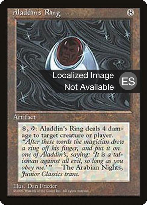 Aladdin's Ring [Fourth Edition Foreign Black Border - 292]
