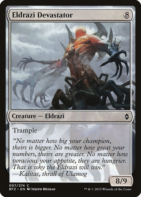 Eldrazi Devastator [Battle for Zendikar - 7]