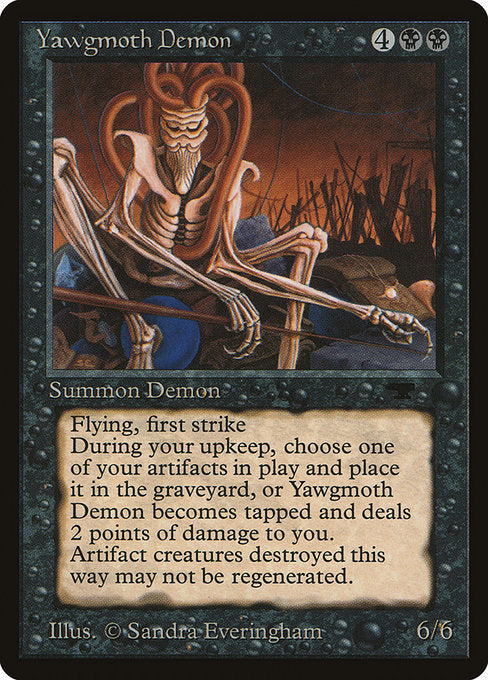 Yawgmoth Demon [Antiquities - 21]