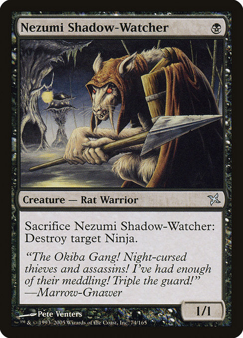 Nezumi Shadow-Watcher [Betrayers of Kamigawa - 74]