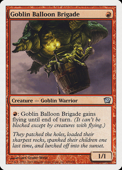 Goblin Balloon Brigade [Ninth Edition - 189]