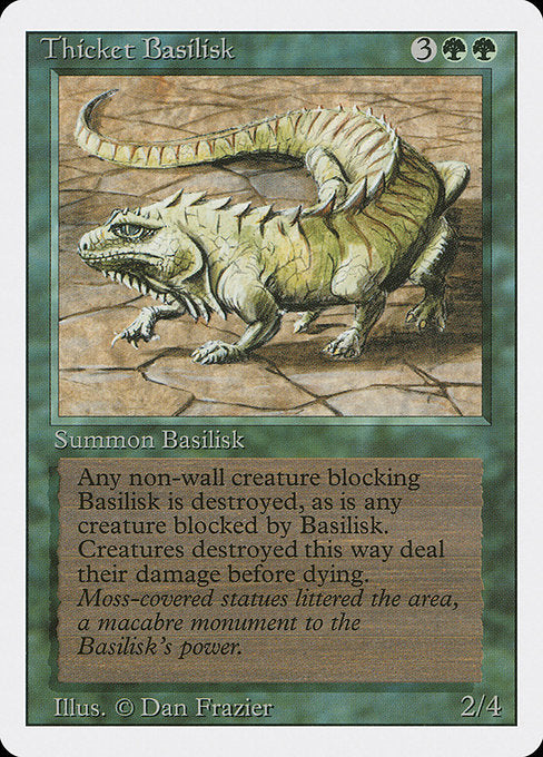 Thicket Basilisk [Revised Edition - 218]