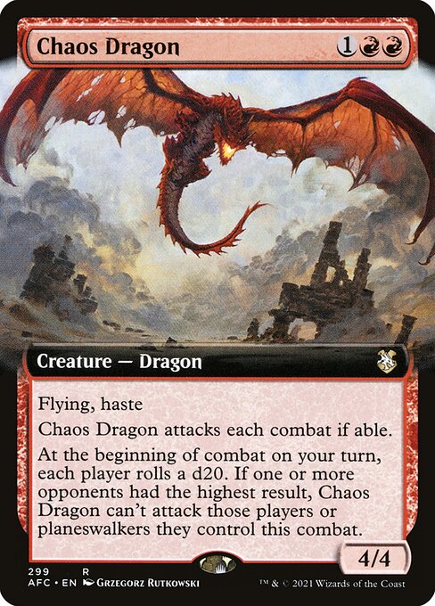 Chaos Dragon [Forgotten Realms Commander - 299]
