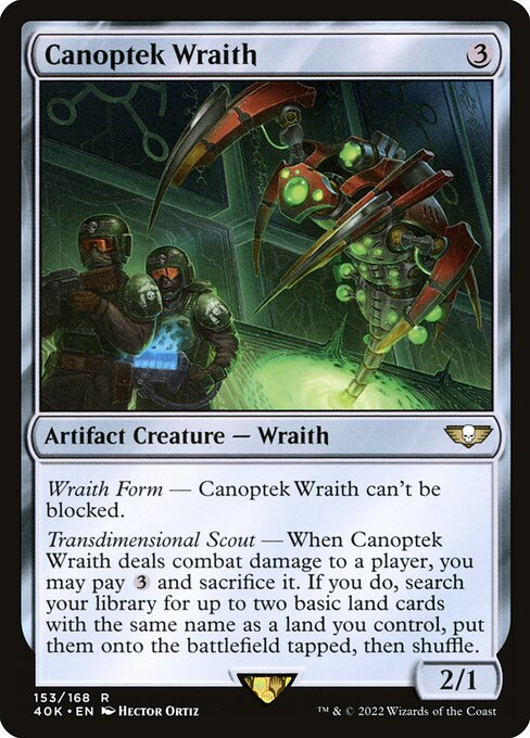 Canoptek Wraith [Warhammer 40,000 Commander - 153]