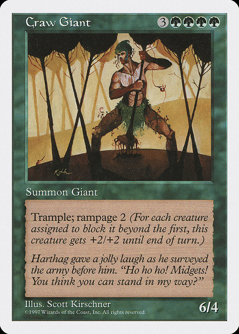 Craw Giant [Fifth Edition - 285]