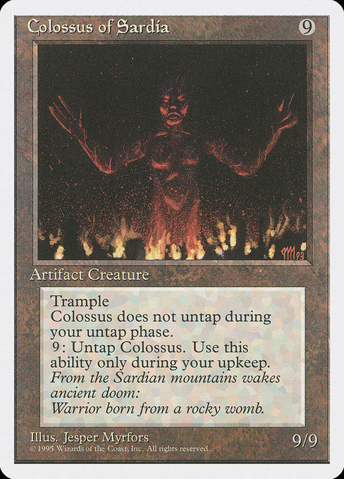 Colossus of Sardia [Fourth Edition - 308]