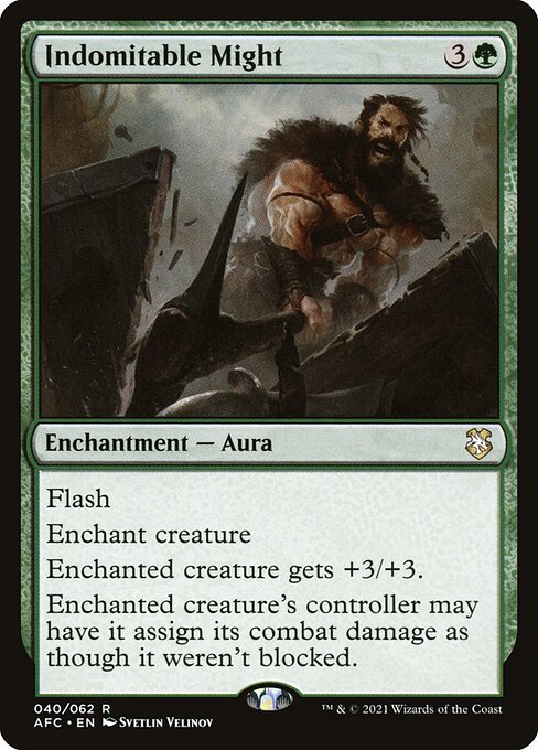 Indomitable Might [Forgotten Realms Commander - 40]