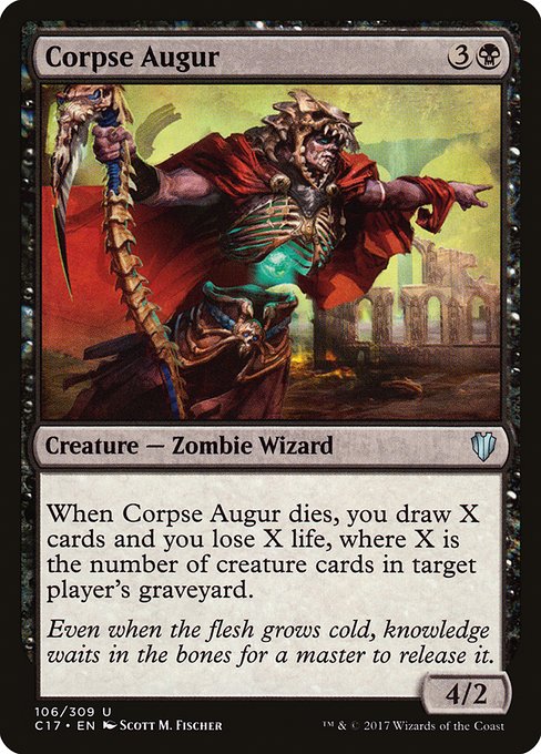 Corpse Augur [Commander 2017 - 106]