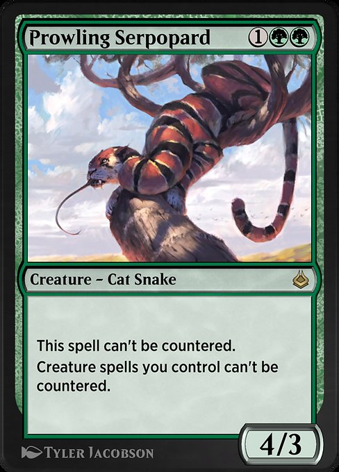 Prowling Serpopard [Amonkhet Remastered - 209]