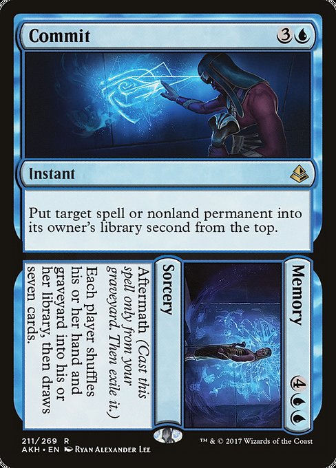 Commit // Memory [Amonkhet - 211]