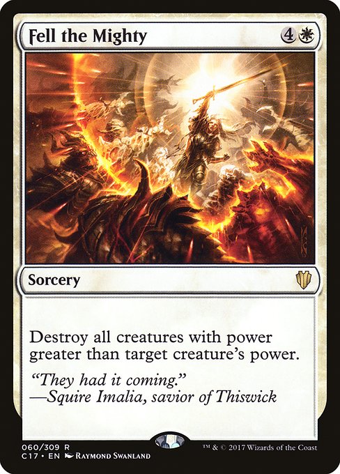 Fell the Mighty [Commander 2017 - 60]